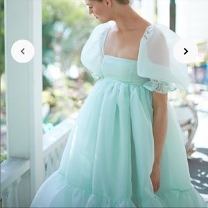 NWT Selkie French Puff Dress in Milk Jade